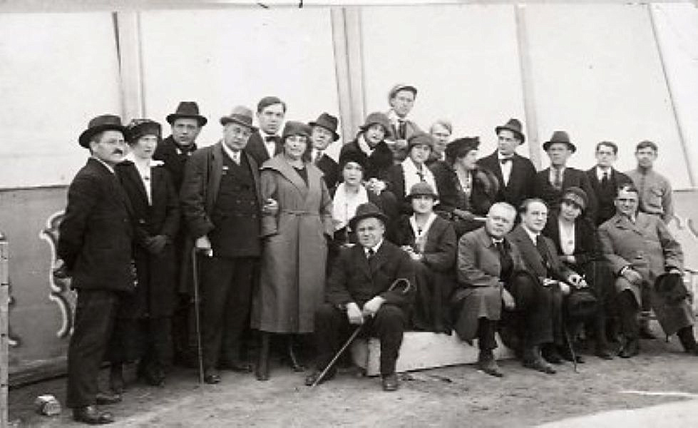 Гастроли «качаловской группы». Белград. 1921 г.