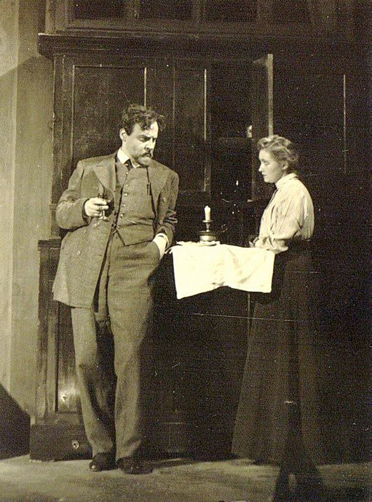 «Дядя Ваня», 1947 г. Астров - Б.Н. Ливанов, Соня - Е.А. Хромова