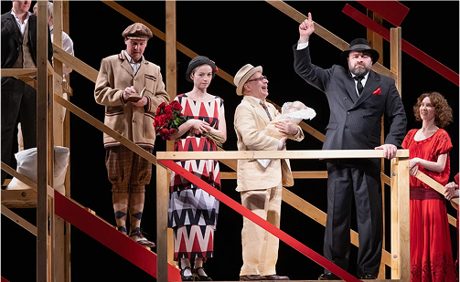 «Заговор чувств», 2021 г. Сцена из спектакля