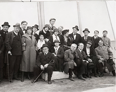 Гастроли «качаловской группы» в Югославии. Белград 1921 г.