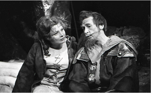 «Дульсинея Тобосская», 1971 г. Альдонса – Т.В. Доронина, Луис – О.Н. Ефремов